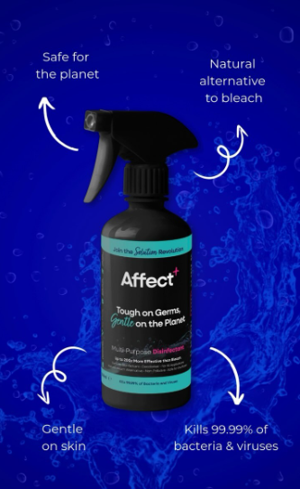 The All-in-One Affect+ Disinfectant Spray